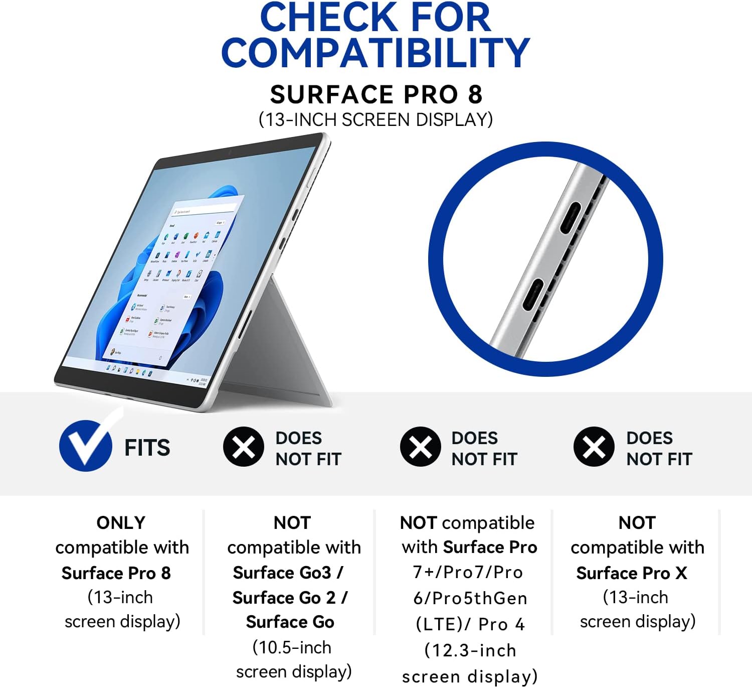 Omnpak Etui do Surface Pro 8 8 Omnpak Etui do Surface Pro 8 - obrazek 8