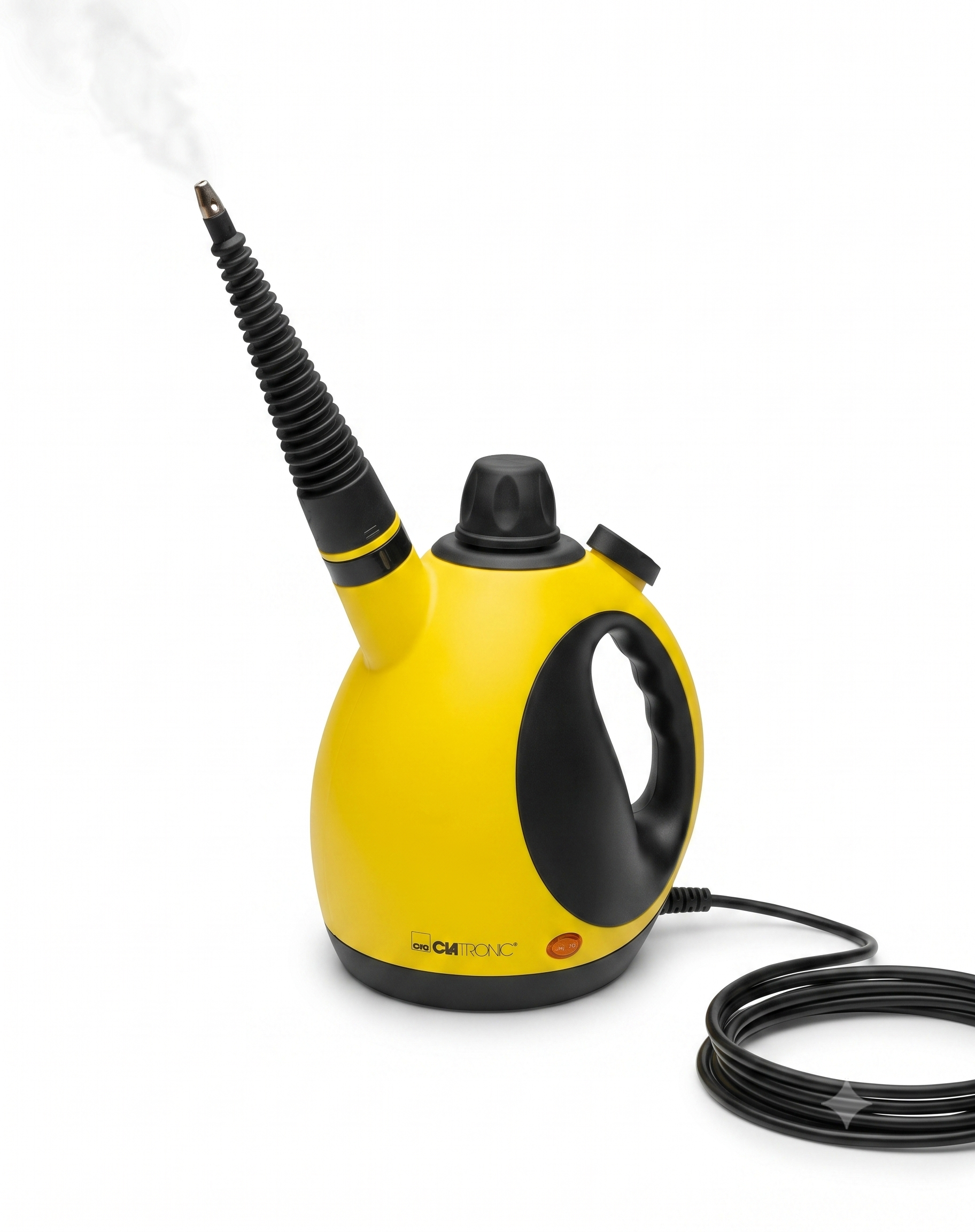 Myjka Parowa Ręczna Clatronic DR 3653 1050W Żółto-Czarna 1 Myjka Parowa Ręczna Clatronic DR 3653 1050W Żółto-Czarna