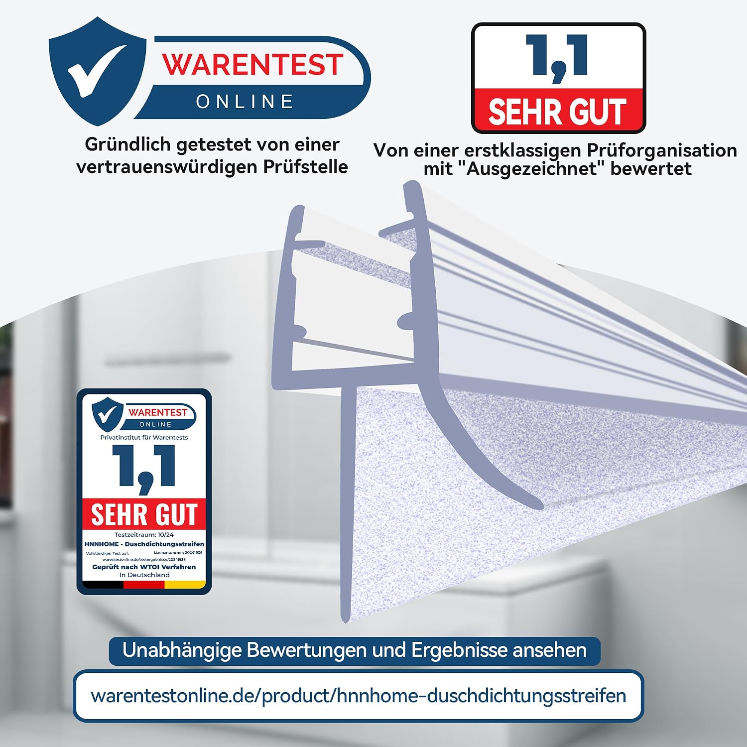 Uszczelka prysznicowa HNNHOME uniwersalna 6-8 mm 90 cm bardzo gruba 6 40fb3bf9fc5b8f419f005af98c9714e0
