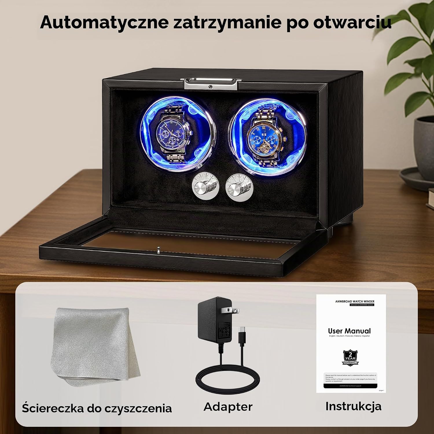 Nakręcarka do zegarków ANWBROAD G2995 kompaktowa bezszmerowa praca 9 86edcf1ccc21fbba505bc9c689b8f50f