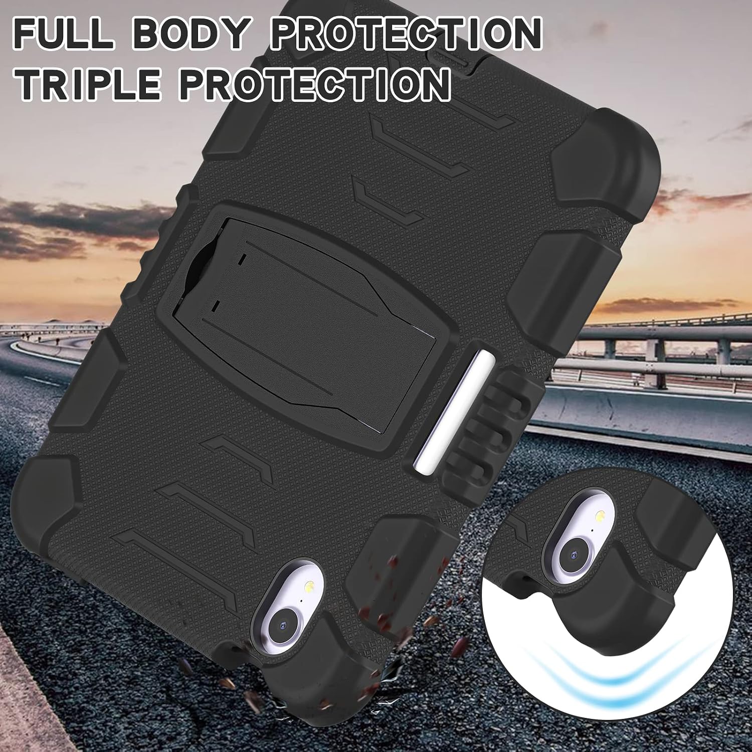 Etui Apple iPad 10.2 granatowy Anti-Drop wchłanianie wstrząsołów 3 a852c7596954ef661e6f6a7f85221eda