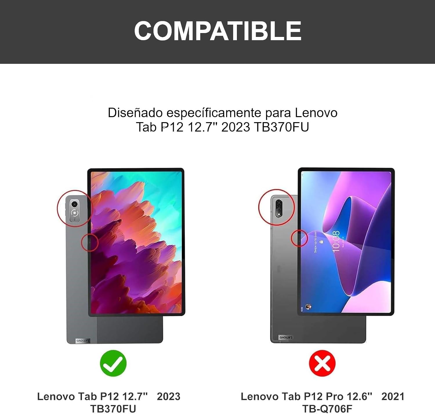 Etui Lenovo Tab P12 ciemnozielone 7 kolorów oświetlenia touchpad 3 e605d18560db00bd0278fd3646f5ea88
