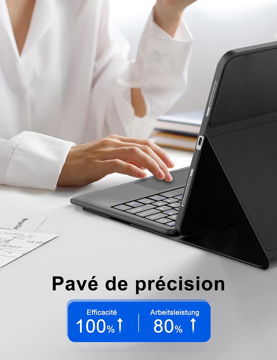 Etui klawiatura Apple iPad Air 11 cali M4 2026 M3 2025 M2 2024 4 9871fccec791ed4d1065f75ebe9a5ccf