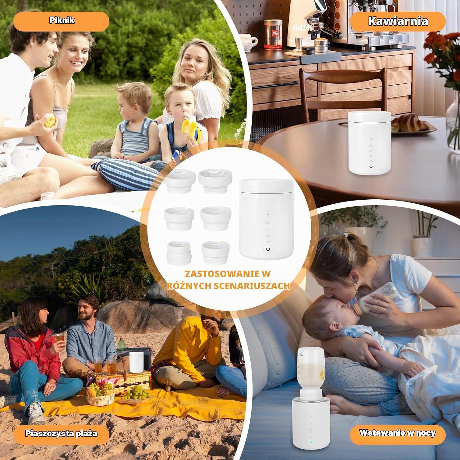 Podgrzewacz Mineup Podróżny elektryczny bezprzewodowy z 6 adapterami 8 79add3a5616f93e2d05ea4bc27a8b15b