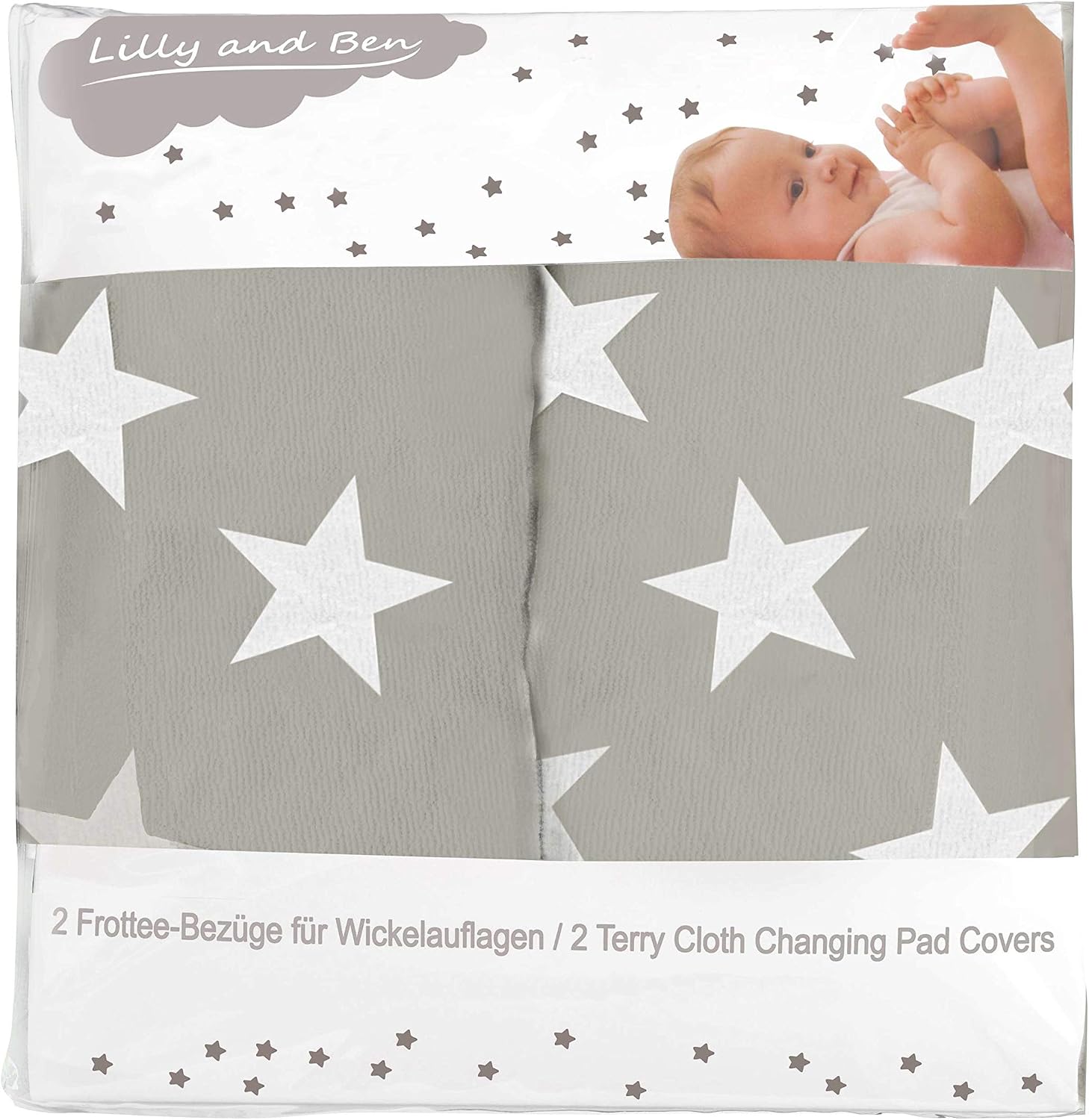 Pokrowiec BabyCompany Frotte na matę do przewijania zestaw 2 sztuki 3 e26caea49641bb438f373823f0330757