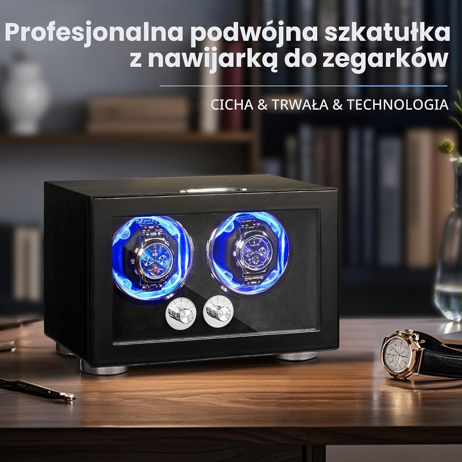 Nakręcarka do zegarków ANWBROAD G2995 kompaktowa bezszmerowa praca 4 f0218ce2bdb77d3b8c8730d197ae0c5f