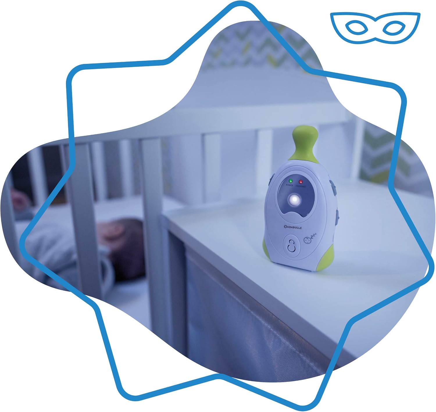 Niania elektroniczna Badabulle biały dwukierunkowa komunikacja audio 3 c571c2d2d8f0611e5b33e10fe41d74d0
