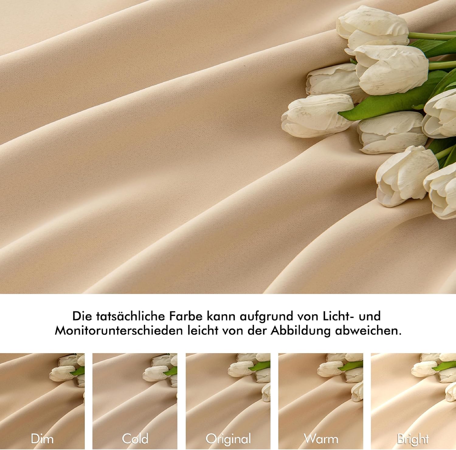 MIULEE Zasłony do wnętrz przezroczyste zasłony 2 panele 140 x 225 cm beżowy 6 d75878e91394eea591c65bb12609c963
